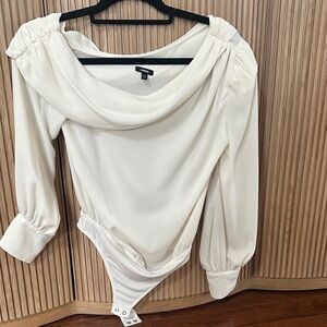 Express Cream Women's Bodysuit